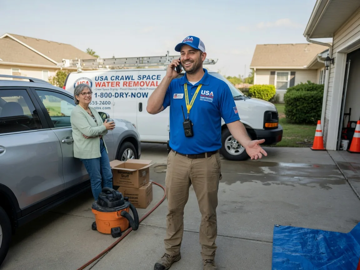 Crawl Space Water Removal Tappahannock, VA FAQs